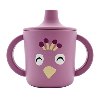 Silicone Sippy Cup With Handles 200ml Mrs. Peacock