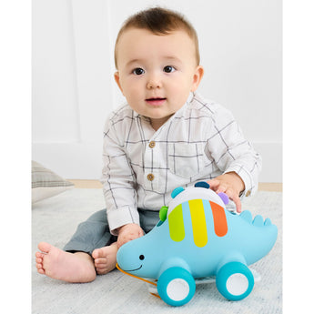 Skip Hop Explore & More 3 In 1 Musical Pull Toy Dinosaur