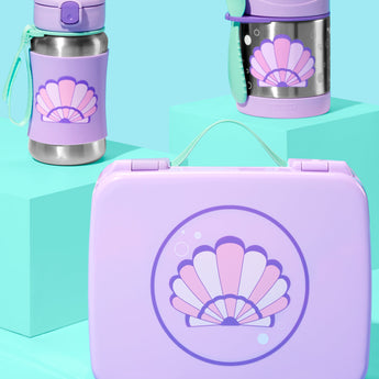 Skip Hop Kids Stainless Steel Straw Water Bottle | Zoo Character Design