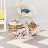 Skip Hop Playspot Geo Floor Tiles Grey & Cream | Play Mat