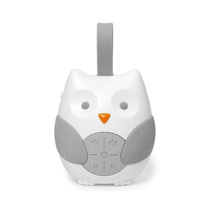 Skip Hop Portable Baby Soother Owl White Grey | Sleep Aid