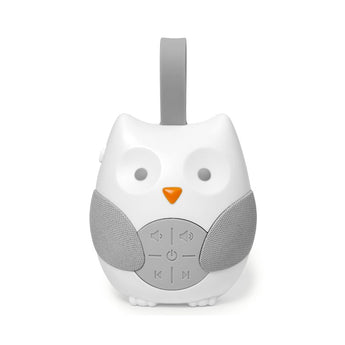 Skip Hop Portable Baby Soother Owl White Grey | Sleep Aid