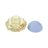 Skip Hop Stack & Crawl 4-in-1 Crab baby toy: clear rattle base with colorful beads and a separate periwinkle dome.