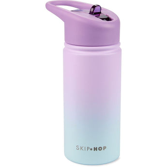 Skip Hop Wander Stainless Steel Straw Bottle Bugs