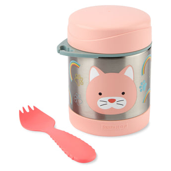 Skip Hop Zoo Food Jar Cat | Kids Insulated Container