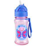 Skip Hop Zoo Kids Straw Bottle Tritan Renew Eco Friendly