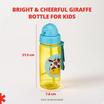Skip Hop Zoo Kids Straw Bottle Tritan Renew Eco Friendly