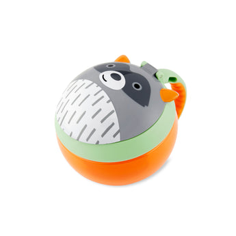 Skip Hop Zoo Snack Cup Raccoon | Kids Snack Container