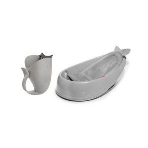 Skip Hop Moby Rinser Grey + Smart Sling 3 Stage Tub | Bath Set