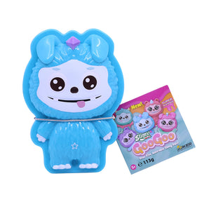 Slimy Goo Goo Gang 4 oz 5 Slimy Assortments, Super Scented Collectible Characters