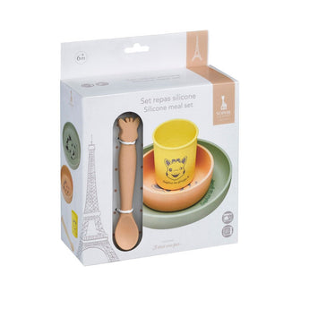 Sophie La Girafe 4 Pc Silicone Meal Set | Baby Feeding - My Little Thieves
