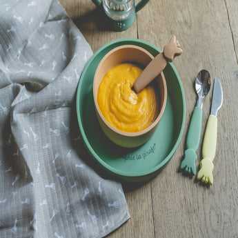 Sophie La Girafe 4 Pc Silicone Meal Set | Baby Feeding