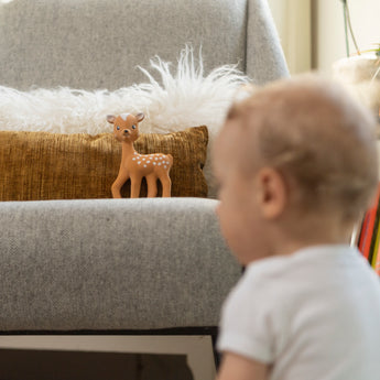 Sophie La Girafe Fanfan The Fawn Teether Toy | Natural Rubber