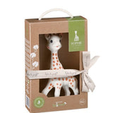 Sophie La Girafe So'pure Brown White â€“ Teething Toy, Newborn Gift, | Pacifier & Teether Accessories