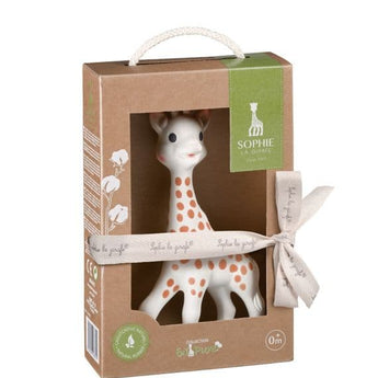 Sophie La Girafe So'pure Brown White â€“ Teething Toy, Newborn Gift, | Pacifier & Teether Accessories