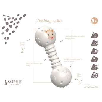 Sophie La Girafe Teething Rattle â€“ Teething Toy, Newborn Gift, | Pacifier & Teether Accessories