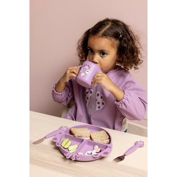 Stainless Steel Cutlery Set With Silicone Handle Mrs. Peacock