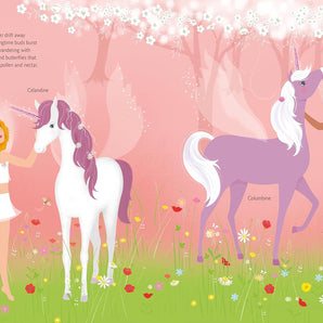 Sticker Dolly Dressing Unicorns