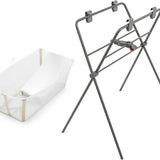 Stokke Flexi Bath Bundle With Support Stand | Elevated Baby Bathing
