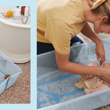 Stokke Flexi Bath X Large | Spacious Foldable Baby & Toddler Bath Tub
