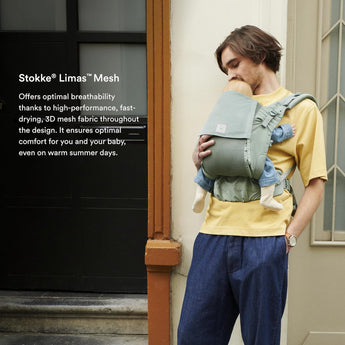 Stokke Limas Carrier Mesh | Breathable Full Buckle Baby Carrier