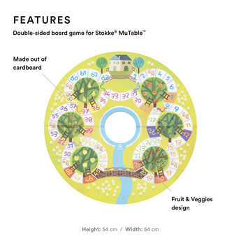Stokke Mu Table Play Board Fruit & Vegetable | Kids Activity
