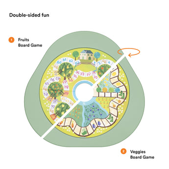 Stokke Mu Table Play Board Fruit & Vegetable | Kids Activity