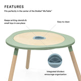 Stokke Mu Table Storage Cup V2 Slate Blue | Organizer