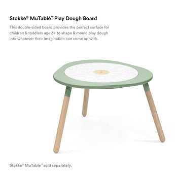 Stokke Mu Table V2 Double Sided Play Board | Educational Kids Activity