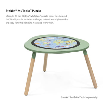Stokke Mu Table V2 Double Sided Play Board | Educational Kids Activity