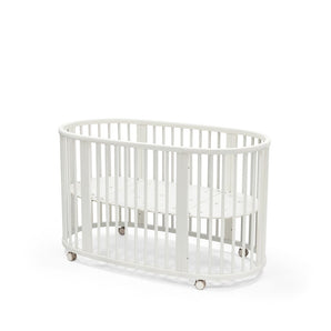 Stokke Sleepi Bed V3 | Oval Crib In European Beech Wood With Adjustable Height