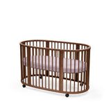 Stokke Sleepi Bed V3 | Oval Crib In European Beech Wood With Adjustable Height