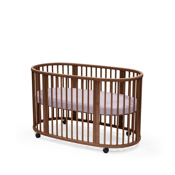 Stokke Sleepi Bed V3 | Oval Crib In European Beech Wood With Adjustable Height