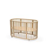 Stokke Sleepi Bed V3 | Oval Crib In European Beech Wood With Adjustable Height