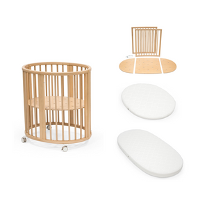 Stokke Sleepi Mini Bed + Mattress + Extension Bundle | Crib
