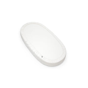 Stokke Sleepi V3 Bed Fitted Sheet White | Organic Cotton Standard