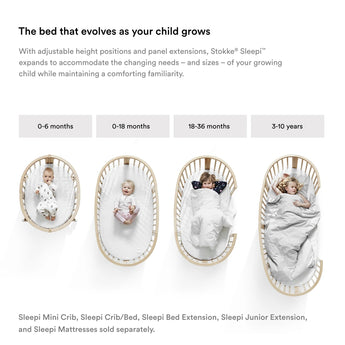 Stokke Sleepi V3 Mini Fitted Sheet | Crib Bedding