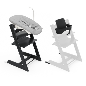 Stokke Tripp Trapp Chair + Baby & Newborn Set | Complete Bundle