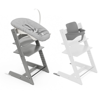 Stokke Tripp Trapp Chair + Baby & Newborn Set | Complete Bundle