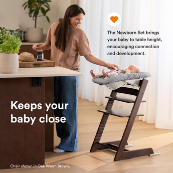 Stokke Tripp Trapp Chair + Newborn Set Bundle | From Birth