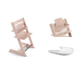 Stokke Tripp Trapp High Chair + Baby Set + Tray Bundle