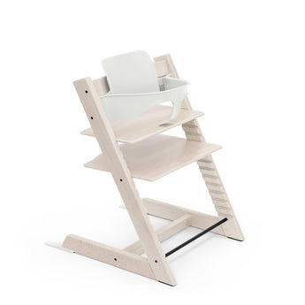 Stokke Tripp Trapp High Chair + Baby Set + Tray Bundle