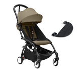 Stokke Yoyo 6+ Color Pack Black Frame + Leg Rest Bundle