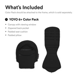 Stokke Yoyo 6+ Color Pack Only | Forward Facing Stroller Seat Upgrade