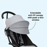 Stokke Yoyo3 Compact Travel Stroller White Frame 6+ | Award Winning Buggy