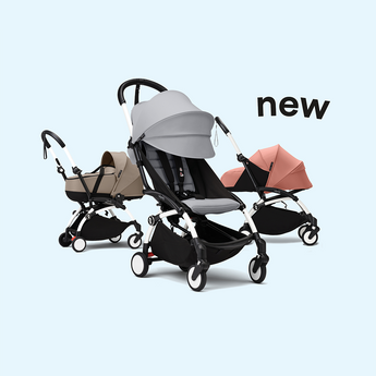 Stokke Yoyo3 Compact Travel Stroller White Frame 6+ | Award Winning Buggy