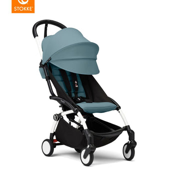 Stokke Yoyo3 Compact Travel Stroller White Frame 6+ | Award Winning Buggy