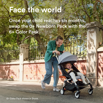 Stokke Yoyo3 White Frame Stroller 0+ & 6+ Bundle | Complete