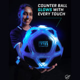 Strikesphere Counter Football | Smart Glow Interactive Soccer Trainer 6+