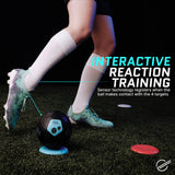 Strikesphere Soccer Dash Smart Reaction Challenge | 6 Mode Trainer With Ai 6+